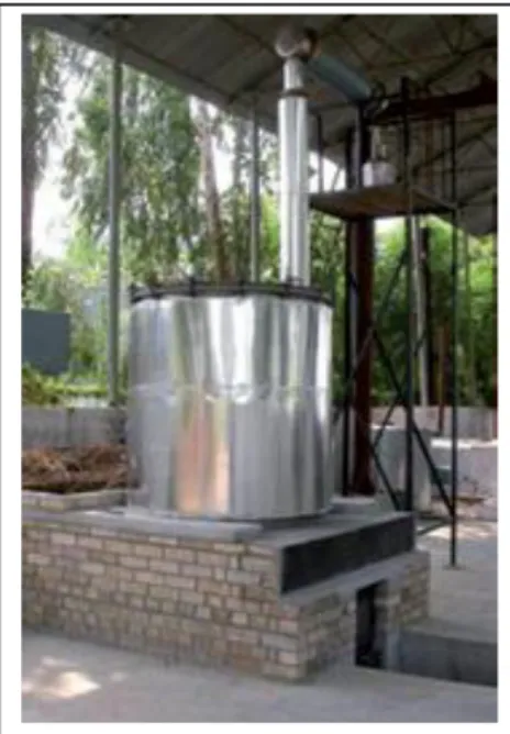 Gambar 5. Unit destilasi dengan kohobasi 