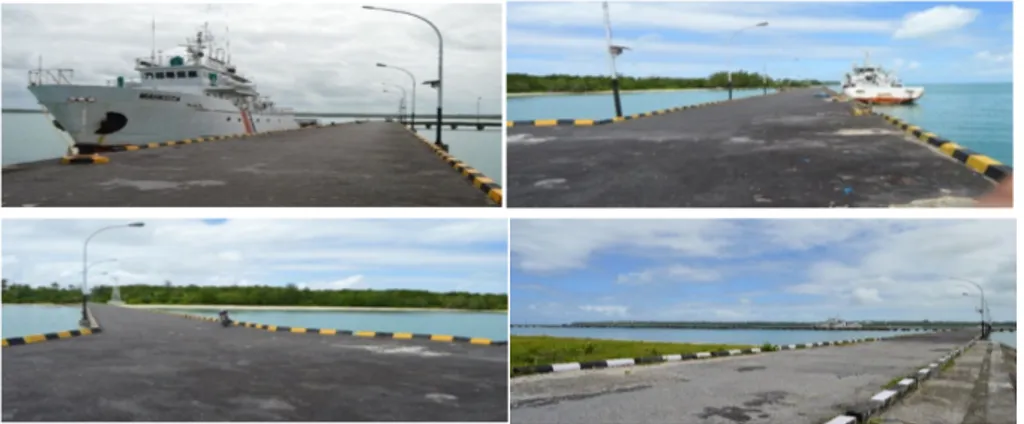 Gambar 2. Dermaga Pelabuhan Navigasi Uf-Mar, Danar, Maluku Tenggara 