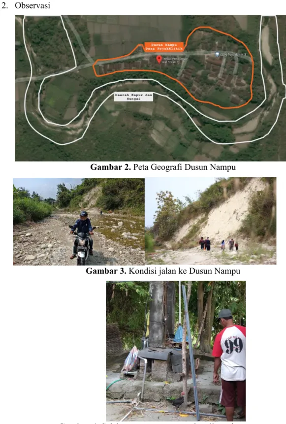 Gambar 2. Peta Geografi Dusun Nampu