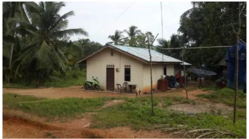 Foto 2. Rumah-rumah Bantuan Program RTLH  (Dok. Puslitjakdikbud, tanggal 4 Agustus 2016) 