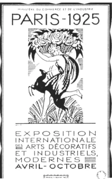 Gambar 2.14 Poster designed by Robert Bonfils for the Paris 1925  