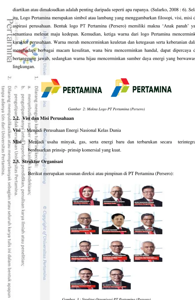 Gambar  2: Makna Logo PT Pertamina (Persero) 