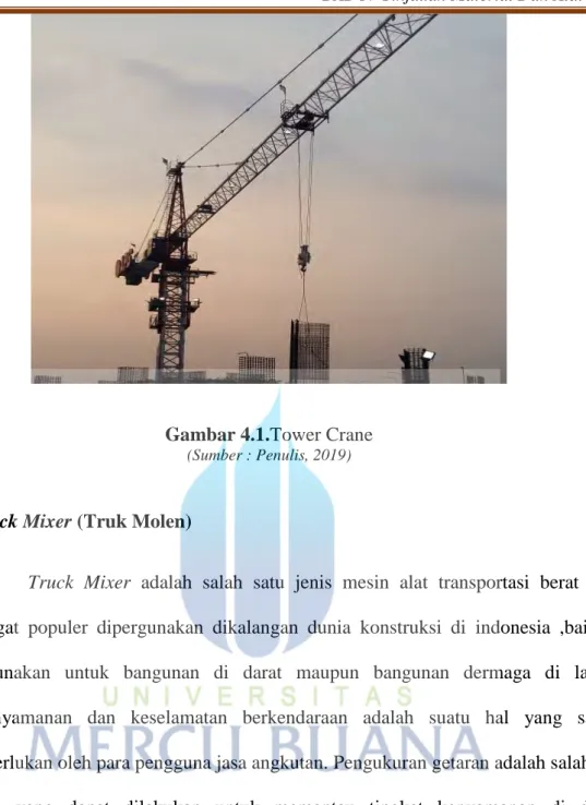Gambar 4.1.Tower Crane