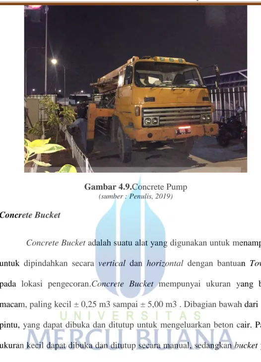Gambar 4.9.Concrete Pump 