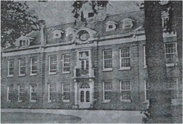Gambar 3: Prins Alexander Stichting, Bangunan kedua Machlaine, tahun 1922 di Belanda   Sumber : Jessyp 1975, Yulianto, 1988 