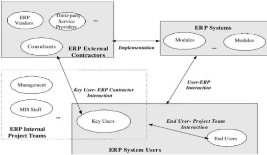Gambar  1. Implementasi ERP (Wu and Wang, 2007) 