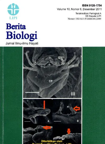 berita biologi jurnal ilmiah nasional
