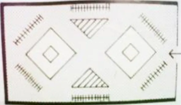 Gambar 2.6 Layout geometric plan   Sumber: Barr  (1990, p.47) 