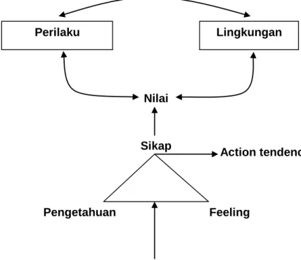 Gambar 2. Model Sikap – Perilaku 