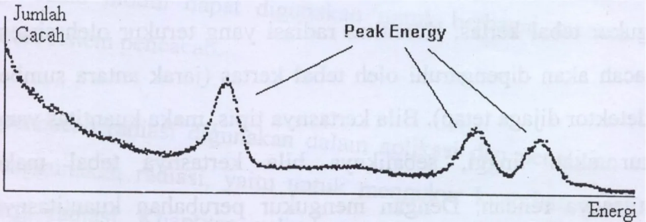Gambar IX.2. Spektrum hasil spektroskopi.
