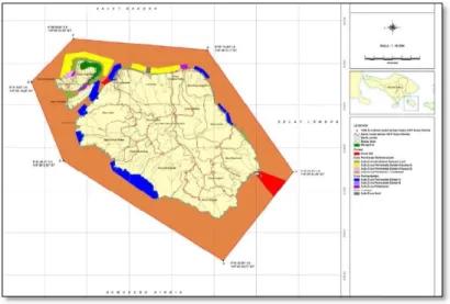 Gambar 2. Peta Zonasi KKP Nusa Penida (UPT KKP Nusa Penida, 2019) 