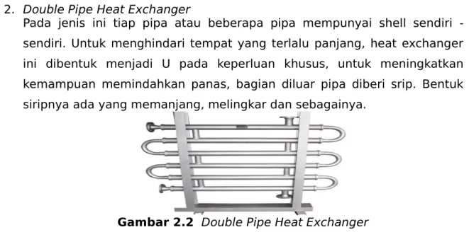 Gambar 2.1  Shell and Tube Heat Exchanger