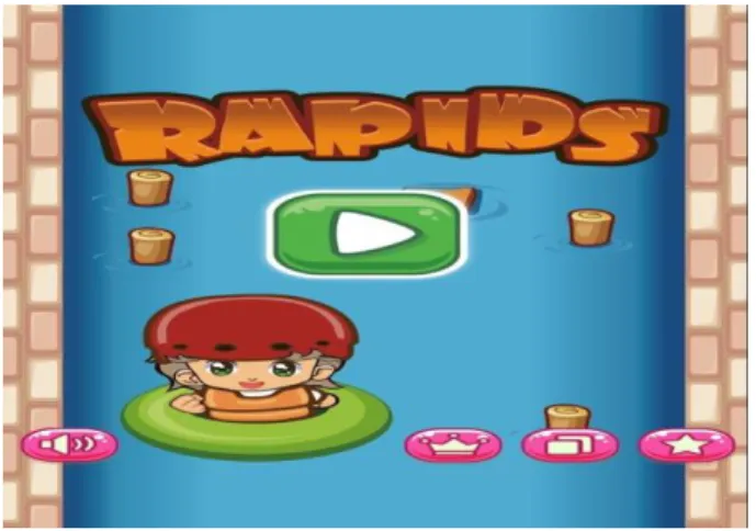 Gambar 2.2 Rapids boat – rafting rush 