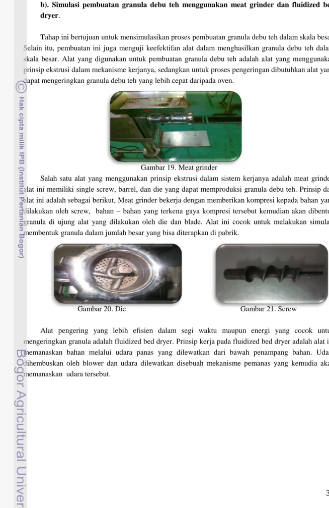 Gambar 19. Meat grinder 