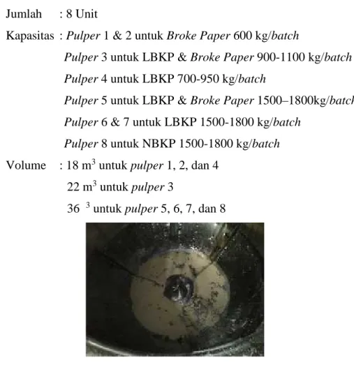 Gambar 3.1 Pulper