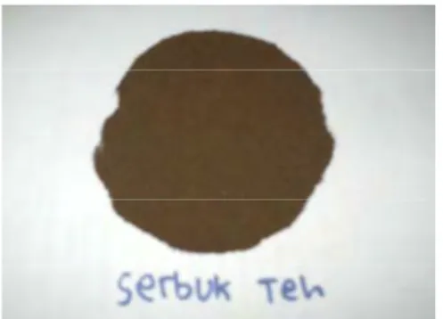 Gambar 7. Serbuk limbah teh hitam CTC 