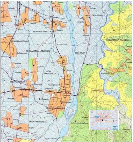 Gambar 2.5. Lokasi Rencana Check Dam Kali Gung