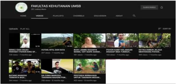 Gambar 5.. Video Tugas Mahasiswa 