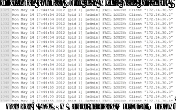 Gambar 4 Log SSH Server diserang Microsoft Windows  dan Linux yang dilindungi Fail2ban 