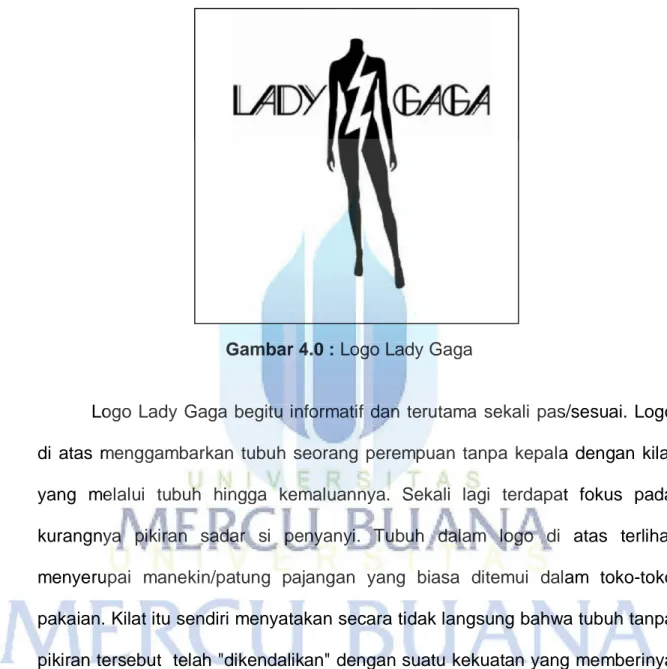Gambar 4.0 : Logo Lady Gaga 