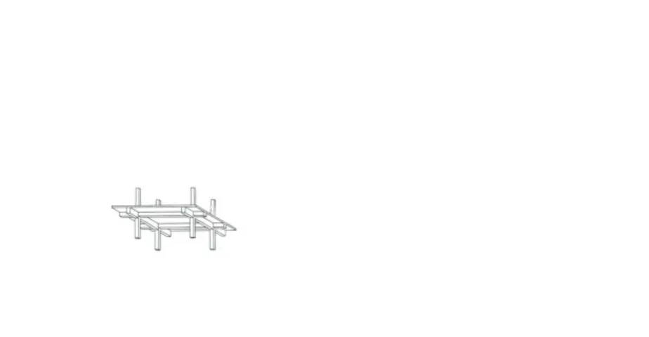 Gambar 4.4. Sistem lantai pelat dan balok