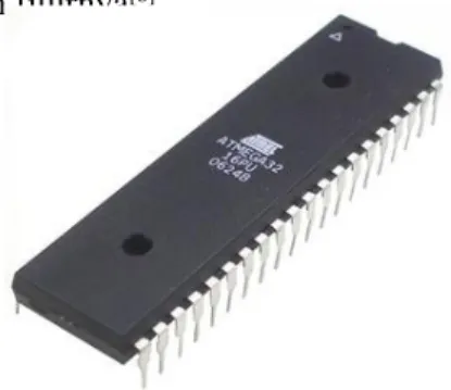 Gambar 2.9 Mikrokontroller AVR ATMega32 [7] 