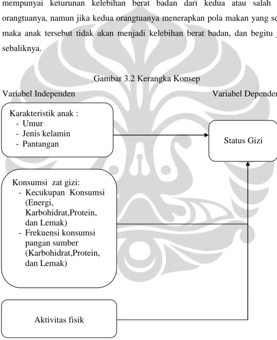 Gambar 3.2 Kerangka Konsep 