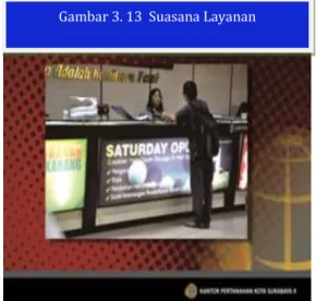 Gambar 3. 13  Suasana Layanan 