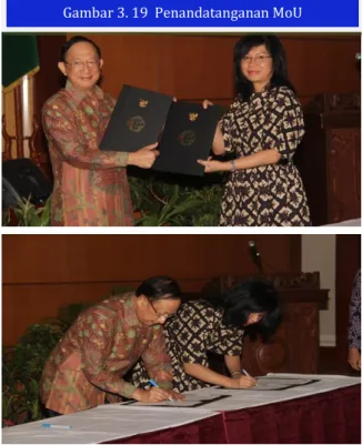 Gambar 3. 19  Penandatanganan MoU 