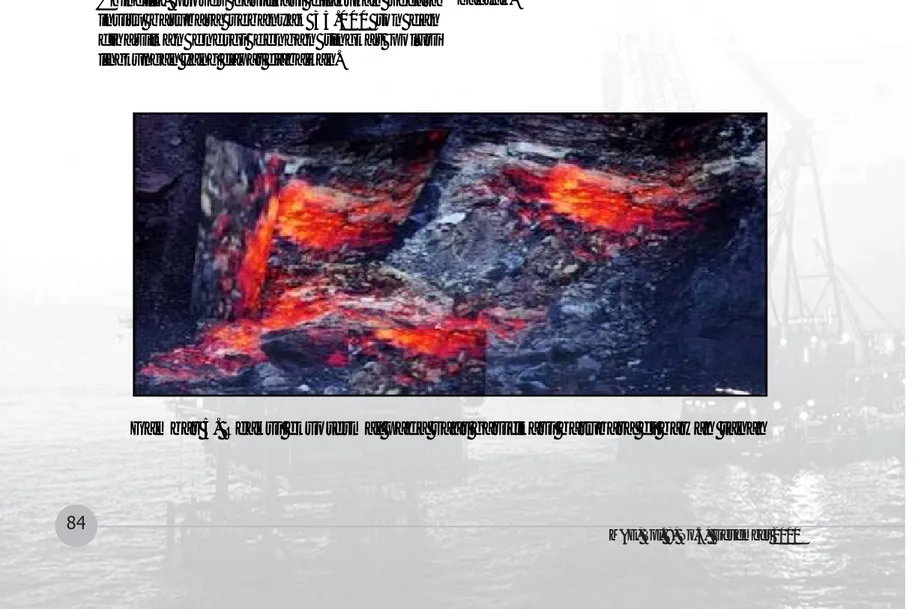 Gambar 5. Reaksi eksotermal pada saat gasifikasi batubara di bawah tanah