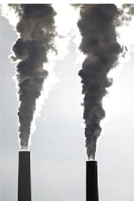 Gambar 3. Emisi Sulfur Dioksida dari Cerobong Industri