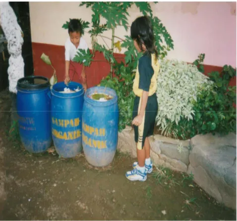 Gambar 10. Pengkondisian suasana sekolah yang bersih didukung oleh fasilitas yang memadai.