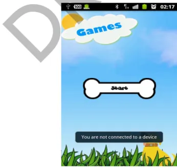 Gambar 7 - Contoh penanganan kesalahan yang sederhana pada aplikasi  game My Name is Dug 
