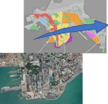 Gambar 27. Distrik Kawasan kowloon  Sumber: Hongkong planning and strategy, 2020 