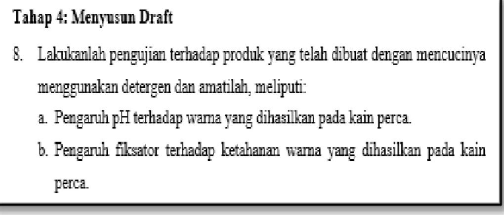 Gambar 6 Menyusun Draft 