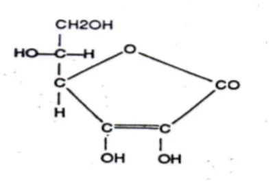 Gambar 2.1. asam askorbat