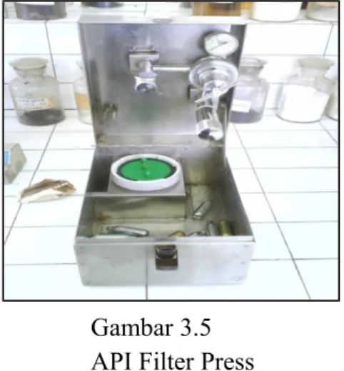 Gambar 3.5 API Filter Press
