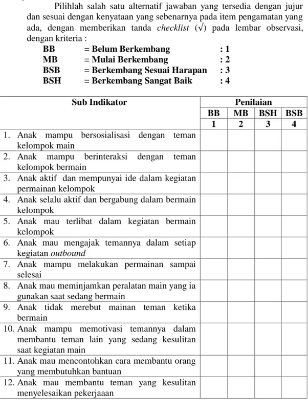 Tabel III.6 