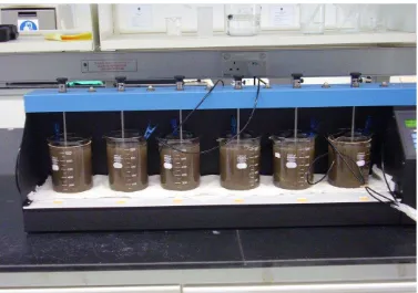 Figure 3.3 Biodegradability test experimental set up 