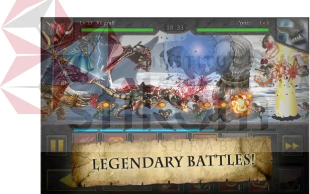 Gambar 3.3 Tampilan Skill Pada Epic War 