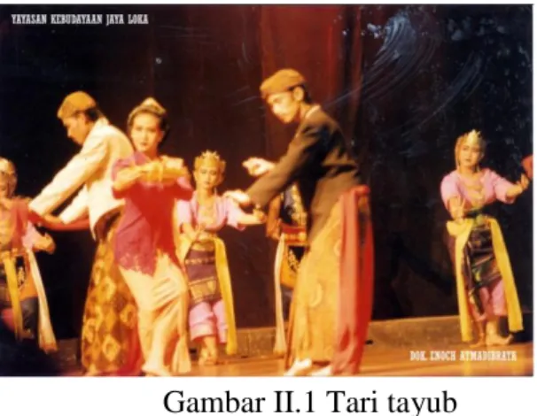 Gambar II.1 Tari tayub 