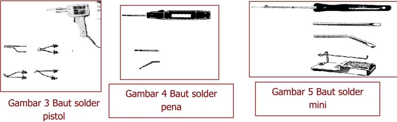 Gambar 3 Baut solder  pistol 