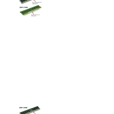 Gambar 3 : DDR 2 &amp; 3 RAMGambar 3 : DDR 2 &amp; 3 RAM