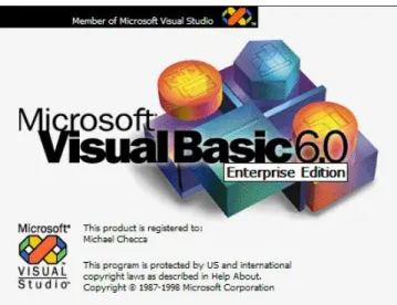 Gambar 3 Visual Basic 6.0