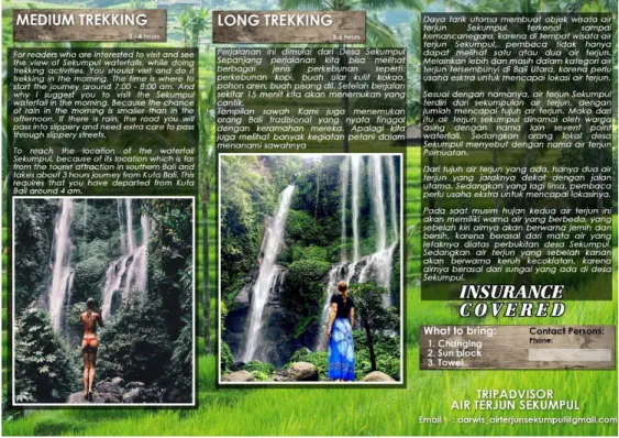 Gambar 5.7 : Draft Design Brosur 