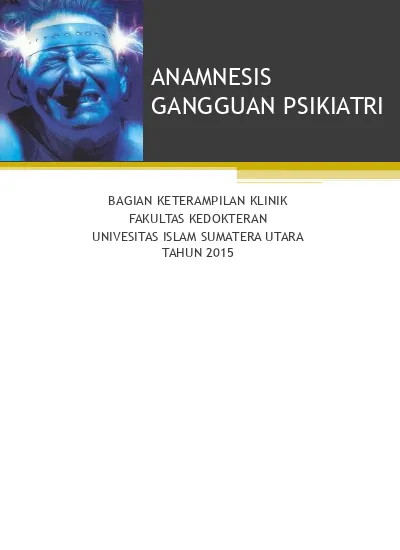 9. Anamnesis Dan Pemeriksaan Fisik Gangguan Psikiatri