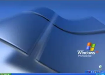 Gambar 2.3 Tampilan Destop Windows XP  2.3.2  Borland Delphi 6.0 