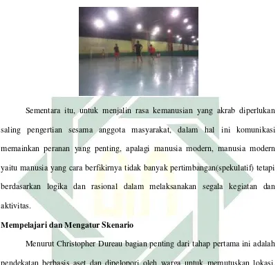 Gambar 5.2 Futsal bersama kartar Janti 