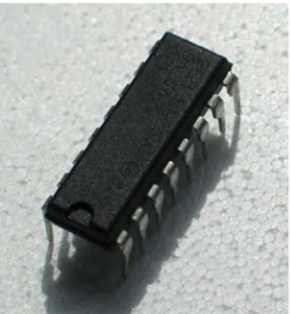 Gambar 9. L293D motor driver chip 