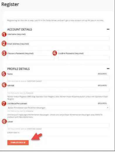 Gambar 11. Form Registrasi 